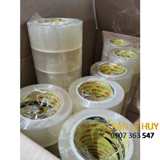Băng keo 3M 309 màu trong khổ 48mm x 100m