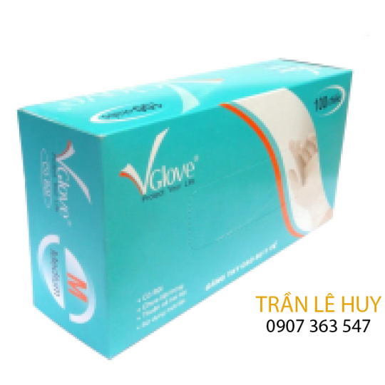 Găng tay y tế Latex có bột Vglove