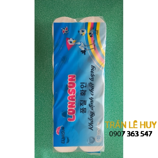 Giấy vệ sinh 3 lớp Lunasun (có lõi , không lõi)
