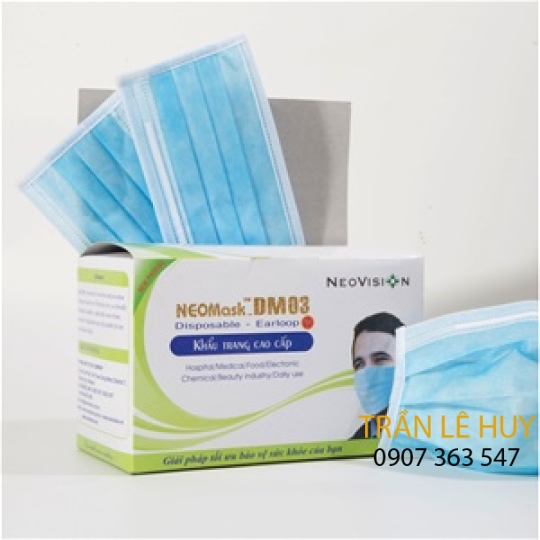 Khẩu trang y tế 3 lớp Neomask DM03
