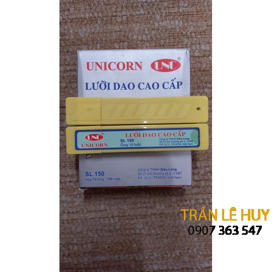 Lưỡi dao Unicorn vàng 18mm