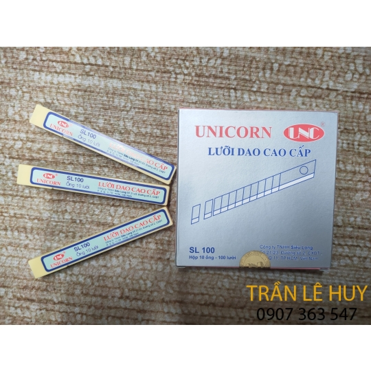 Lưỡi dao Unicorn vàng 9mm