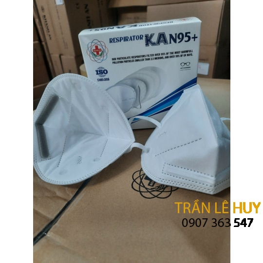 Khẩu trang KAN95+ màu trắng /màu xám