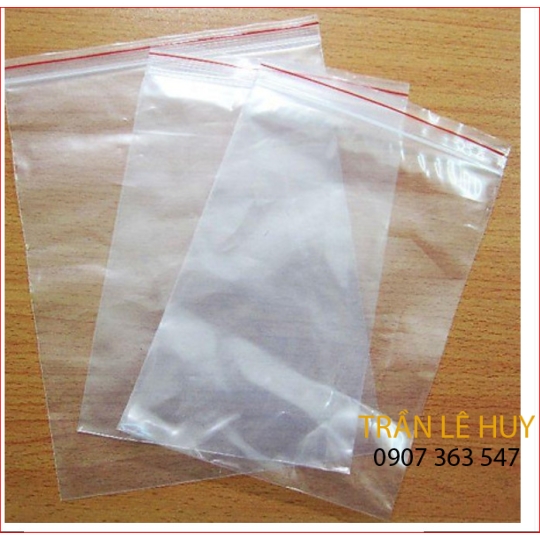 Túi Zipper chỉ đỏ (nhiều quy cách)
