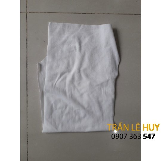 Vải lau trắng