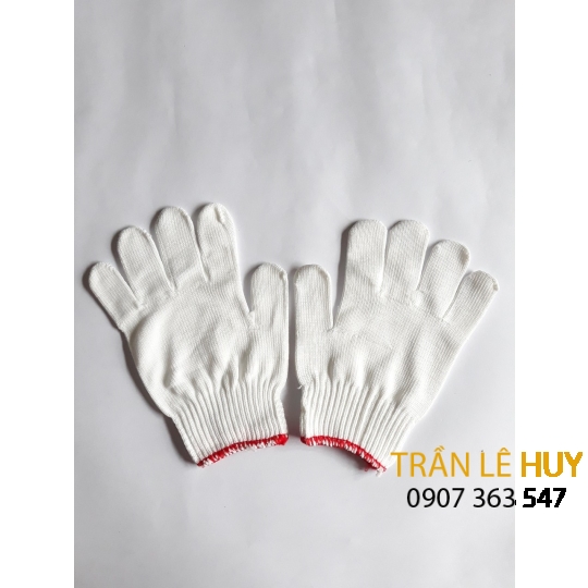 Găng tay len sợi 100% Polyester 