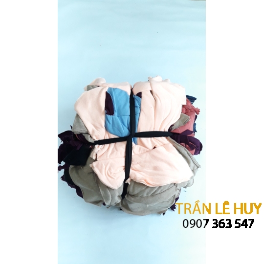 Vải lau màu may