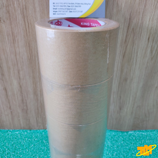 Băng keo giấy nâu viết được 70mm x 45m