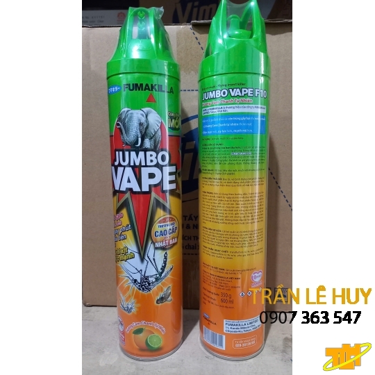 Xịt côn trùng Jumbo 600ml